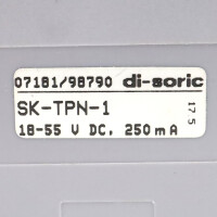 di-soric Signalaufbereitung SK-TPN-1 18-55VDC (7Stk.) GEB