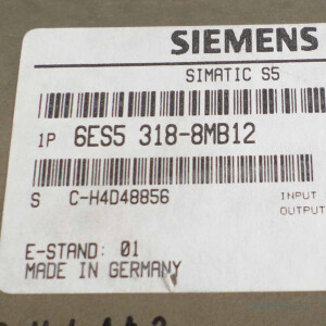 Simatic S5 IM318 6ES5 318-8MB12 GEB