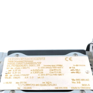 SEW Getriebemotor WF20 DRS71S4BE05/TF i=19,50 NOV