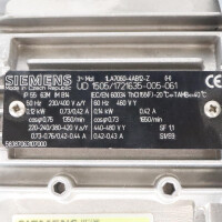 Siemens Schneckengetriebemotor 2KJ1730-5BC13-2FC1-Z i=60 NOV