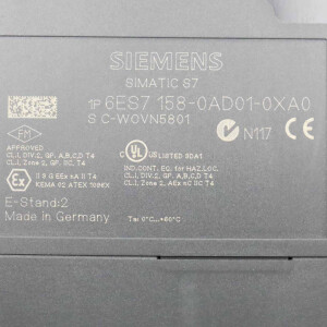Simatic S7-300 DP158 6ES7 158-0AD01-0XA0 E-Stand:02 GEB