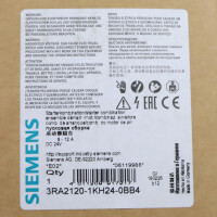 Siemens Starterkombination 3RA2120-1KH24-0BB4 OVP