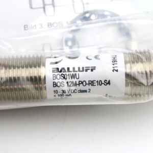 Balluff Einweglichtschranke BOS01WU BOS 12M-PO-RE10-S4 OVP