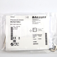 Balluff Einweglichtschranke BOS01WU BOS 12M-PO-RE10-S4 OVP