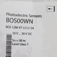 Balluff Einweglichtschranke BOS00WN BOS 12M-XT-LS12-S4 OVP