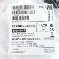 Siemens Leistungsleitung 6FX8002-5DN06-1AC5 OVP