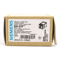 Siemens Koppelhilfsschütz 3RH2131-1KB40 OVP