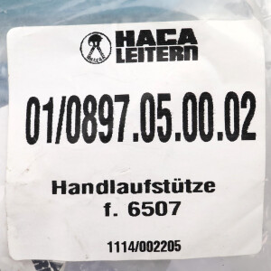 HACA Handlaufstütze 01/0897.05.00.02 (3Stk.) OVP