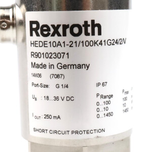 Rexroth Druckschalter HEDE10A1-21/100/K41G24/2/V R901023071 OVP