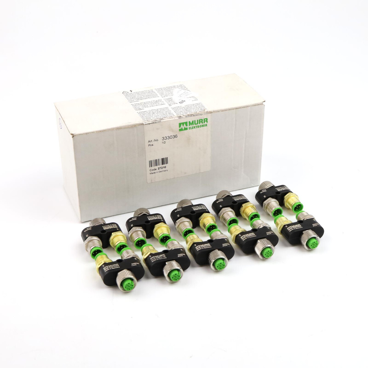 MURR ELEKTRONIK T-Stück 333036 (10Stk.) OVP