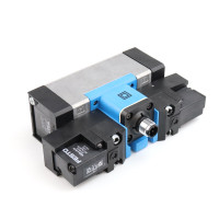 Festo Magnetventil MEBH-5/3E-D-1-ZSR-C 184497 OVP