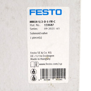 Festo Magnetventil MN1H-5/2-D-1-FR-C 159687 OVP