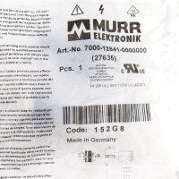 MURR ELEKTRONIK Rundsteckverbinder 7000-12841-0000000 OVP