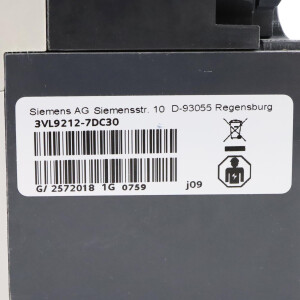 Siemens Leistungsschalter 3VL2712-1DC33-0AA0 GEB