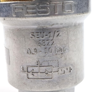 Festo Schnell-Entlüftungsventil SEU-1/2 6822 NOV