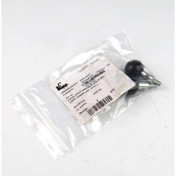 Kipp Kugelgriff K0726.061 (2Stk.) OVP