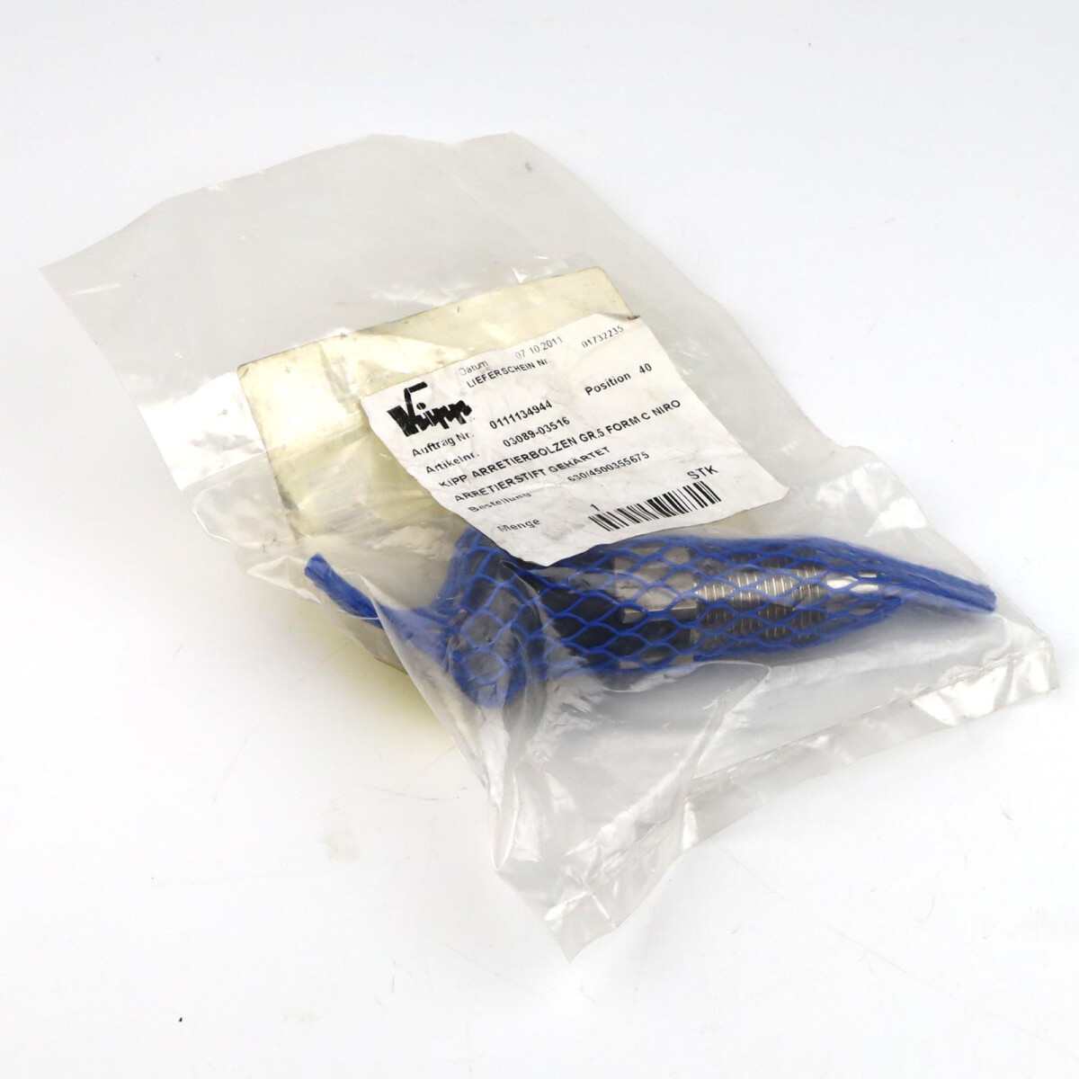 Kipp Arretierbolzen 03089-03516 OVP