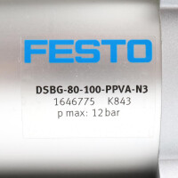 Festo Normzylinder DSBG-80-100-PPVA-N3 1646775 NOV