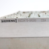 Siemens Regelungs-/Steuerungsbaugruppe 6SC2470-5KG60 E-Stand:A GEB
