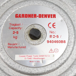Gardner Denver Balancer B2-5 940460B8 2-5kg GEB
