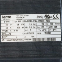 Lenze Servomotor MCS 12L20-RS0B0-B19N-ST5S00N-R0SU 15032025 2.8kW GEB