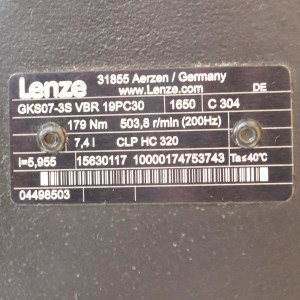 Lenze Kegelstirnradgetriebemotor GKS07-3S VBR 19PC30 15630117  i=5,955 NOV