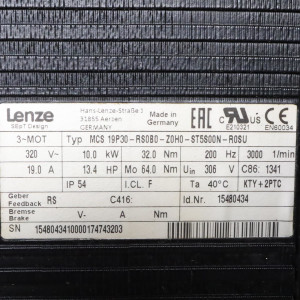 Lenze Kegelstirnradgetriebemotor GKS07-3S VBR 19PC30 15630117  i=5,955 NOV