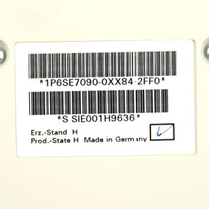 Siemens Simovert OP1 Bedienfeld 6SE7090-0XX84-2FF0 E-Stand:H GEB
