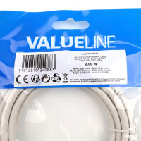 Valueline SF/UTP CAT5e Netzwerkkabel VLCP85121E20 2m OVP