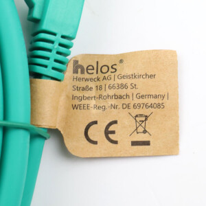 Helos S/FTP CAT.6a Netzwerkkabel 118114 3m OVP