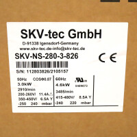 SKV-tec Seitenkanalverdichter SKV-NS-280-3-826 280m³/h OVP