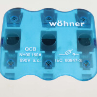Wöhner Sicherungs-Lasttrennschalter QCB 160A NH00 GEB