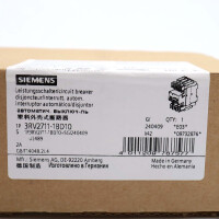 Siemens Leistungsschalter 3RV2711-1BD10 OVP
