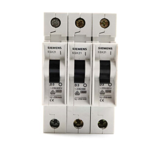 Siemens Leitungsschutzschalter 5SX2103-8 (3Stk.) GEB