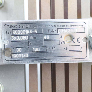 Gino GmbH Stahlgitterwiderstandsgerät S00001K4-5 1009130 40A GEB