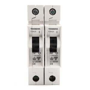 Siemens Leitungsschutzschalter 5SX2102-7 (2Stk.) GEB