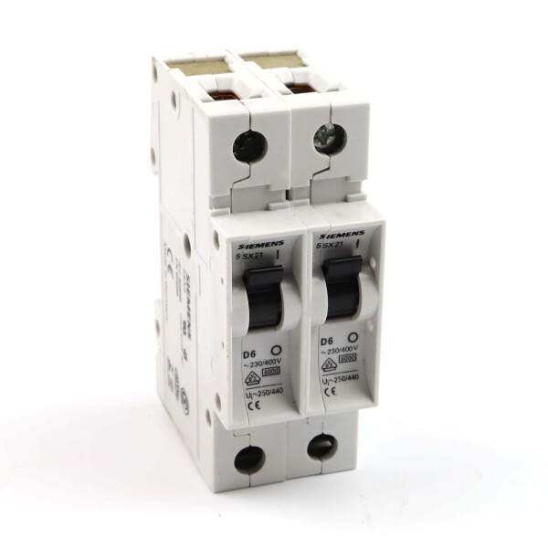 Siemens Leitungsschutzschalter 5SX2106-8 (2Stk.) GEB
