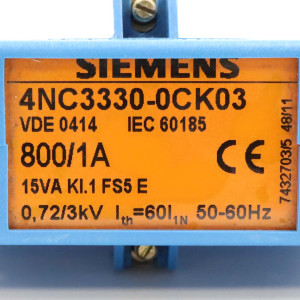 Siemens Stromwandler 4NC3330-0CK03 GEB