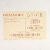 DATALOGIC Lade- und Übertragungsstation BC9180-488 OVP