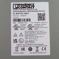 Phoenix Contact Ethernet Switch FL SWITCH 1024T 1343027 NOV
