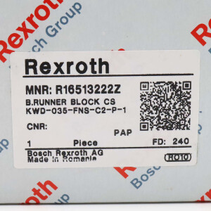 Rexroth Kugelwagen KWD-035-FNS-C2-P-1 R16513222Z OVP