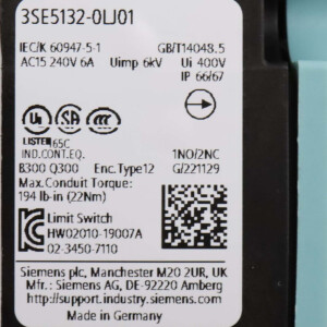 Siemens Positionsschalter 3SE5132-0LJ01 GEB