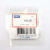 SKF Kugellager Rillenkugellager 624-2Z (5Stk.) OVP