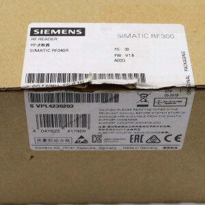 Simatic RF300 Reader RF340R 6GT2801-2BA10 FS:03/FW:V1.6 OVP