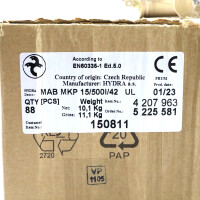 HYDRA Motorkondensator MAB MKP 15/500I/42 (88Stk.) OVP