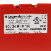 Leuze Barcodeleser BCL 34 R1 F 100 50037226 GEB
