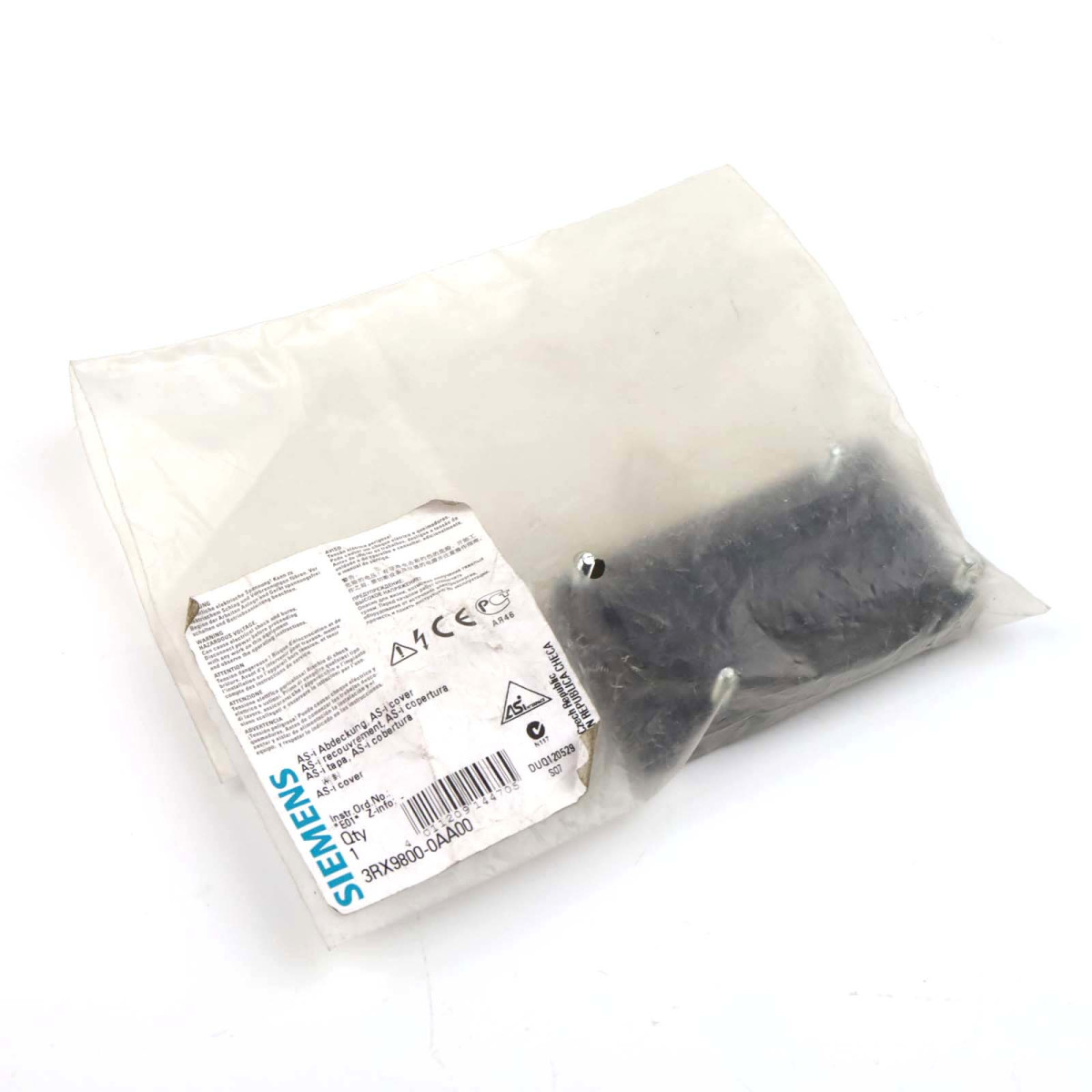 Siemens AS-i Abdeckung 3RX9800-0AA00 OVP