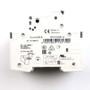 Siemens Leitungsschutzschalter 5SY4325-6 OVP