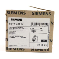Siemens Leitungsschutzschalter 5SY4325-6 OVP