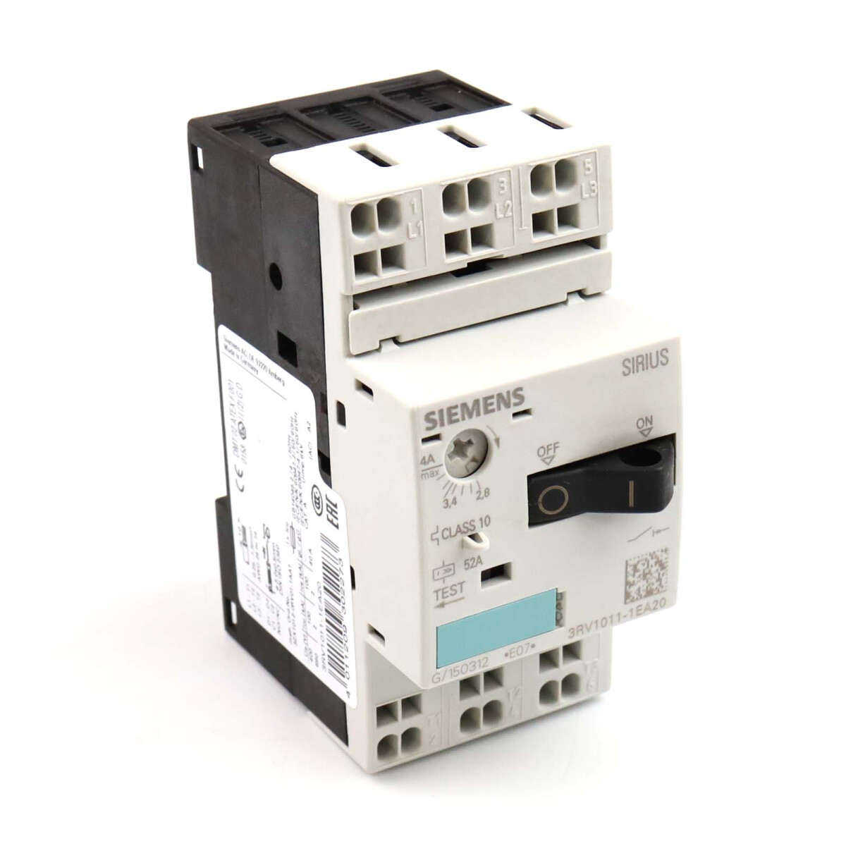 Siemens Leistungsschalter 3RV1011-1EA20 NOV